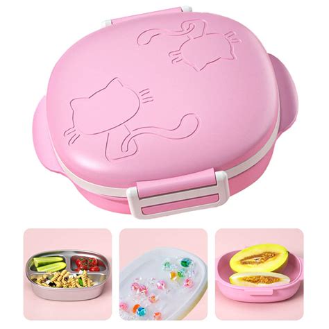 kids' stainless steel bento box|safest bento box for kids.